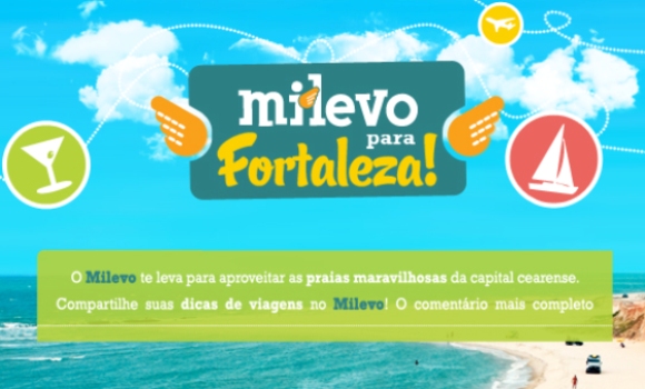 Indo a Fortaleza na ação promo da Milevo