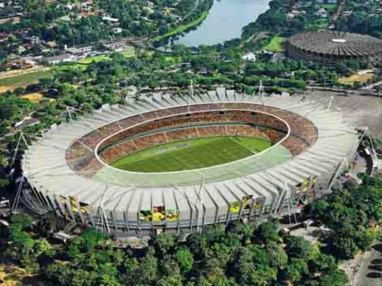 BH comemorou a inauguração do Mineirão