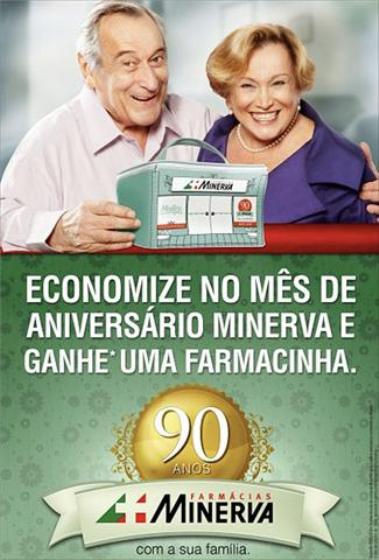 Brinde no aniversário de 90 anos da Minerva