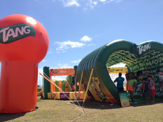 Miniparque de Tang agita o verão nas capitais do Nordeste