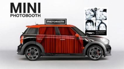 Mini vira cabine fotográfica