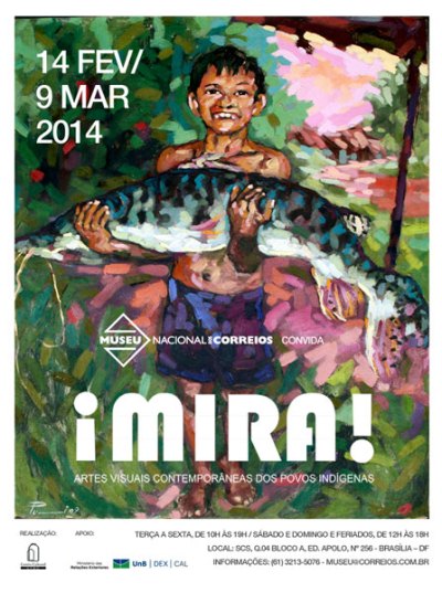 Exposição ¡Mira! é atração no Museu Nacional dos Correios