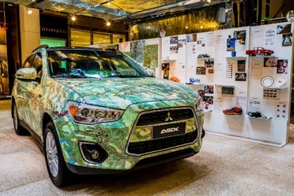 Mitsubishi Outdoor invade o Cidade Jardim