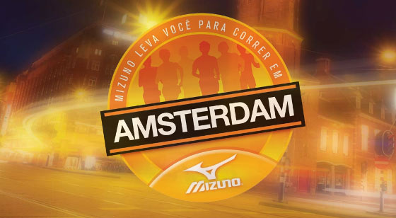 Promoção da Mizuno leva a Amsterdam