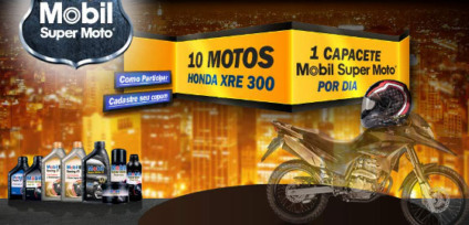 Mobil faz promo para motociclistas