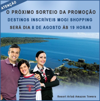 Mogi Shopping realiza sorteio de promoção