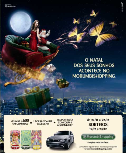 Natal dos sonhos no MorumbiShopping