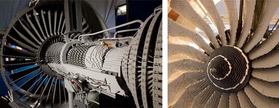 Rolls-Royce cria motor a jato com Lego