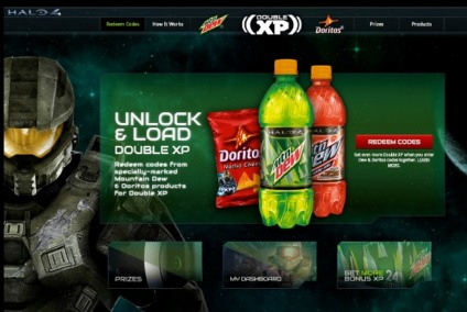 Doritos e Mountain Dew promovem o lançamento de Halo 4