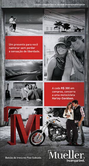 Harley-Davidson é o prêmio no Dia dos Namorados Mueller