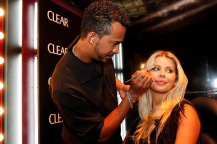 Clear com salão de beleza no Prêmio Multishow