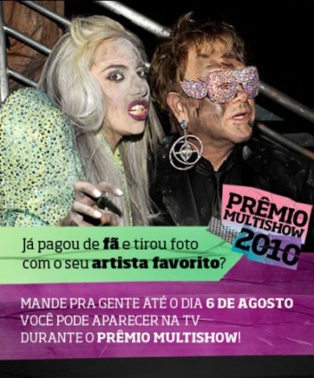 Multishow com ação de marketing promocional