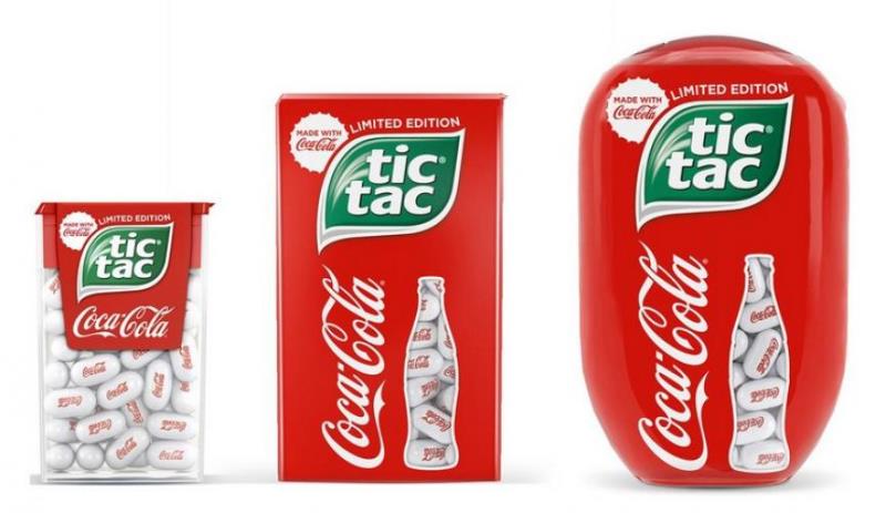 Tic Tac anuncia edição especial sabor Coca-Cola