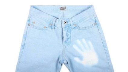 Jeans muda de cor de acordo com temperatura