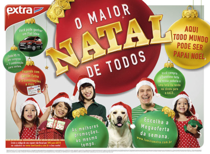 "O Maior Natal de Todos" no Extra