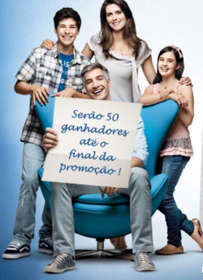 Sonho de Natal na ação promo da Samsung
