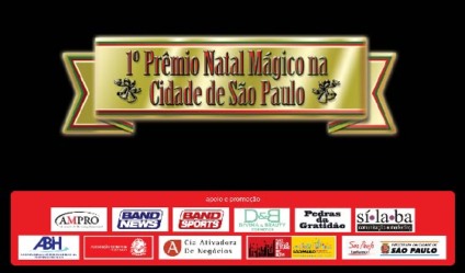 Prêmio “Natal Mágico” em São Paulo