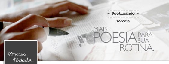 Natura transforma notícias de jornal em poesia