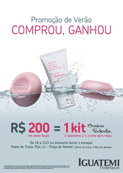 Natura e Iguatemi fecham parceria em promoção