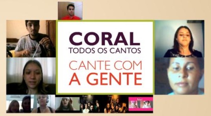 "Coral Todos os Cantos" na promoção da Natura "Coral Todos os Cantos" na promoção da Natura