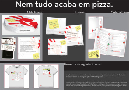 Hands com o case: Nem tudo acaba em pizza