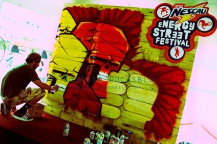 Todas as "tribos" reunidas no Nescau Energy Street