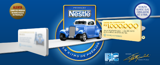 Em ritmo de prêmios da Nestlé com Realidade Aumentada