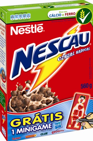 Jogos clássicos na ação promocional da Nestlé