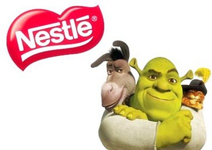 Shrek é a estrela da nova promoção da Nestlé