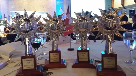 Troféus conquistados pela Netza no FIP 2014.