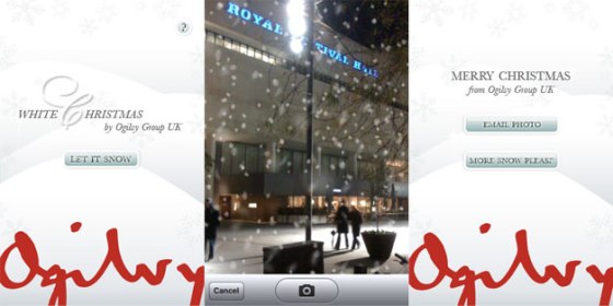 Fotos com iPhone têm neve