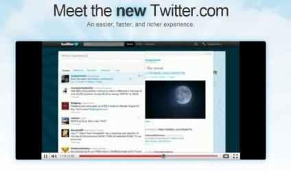 Twitter anunciou nova versão Twitter anunciou nova versão