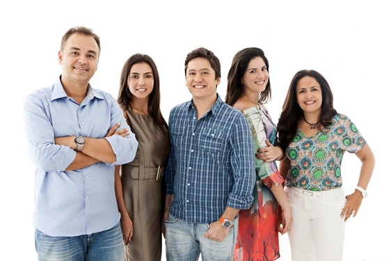 Claudio Xavier, Roberta Lourenço, Thomas Tagliaferro, Claudia Lopes e Alice Coutinho (Foto: André Penteado).