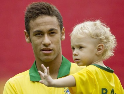 Empresa usa foto do filho de Neymar sem autorização