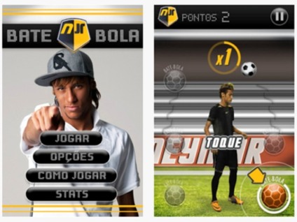 Neymar Game é lançado para Apple e Android