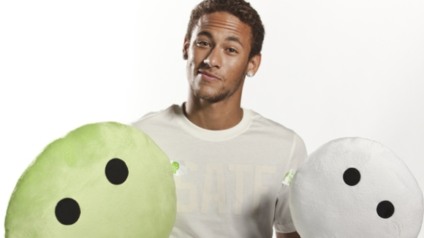 Neymar Jr. é embaixador do WeChat