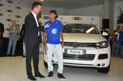 Volkswagen do Brasil firma patrocínio com Neymar 
