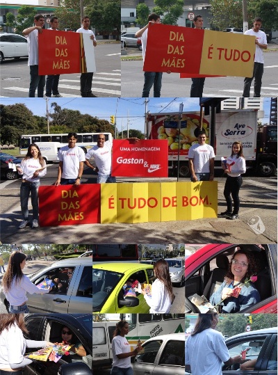 Fourplay ativa Gaston, Nike e Beira-Rio nas ruas de POA