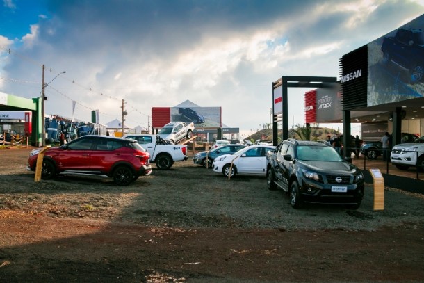 nissan estande agrishow 