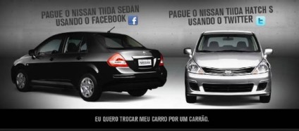 Nissan vende carro pelo “preço” de tweets e posts