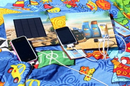 Nivea Sun distribui carregadores de celular em ação promo