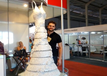 Bolo é atração em evento de culinária 