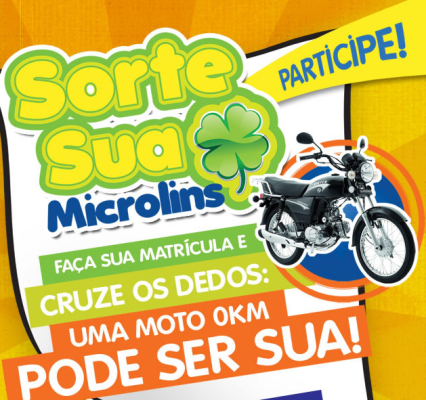 Sorte sua na Microlins Sorte sua na Microlins
