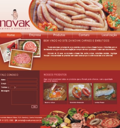 Simples desenvolve website para Novak Simples desenvolve website para Novak