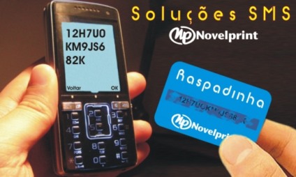 Novelprint com códigos variáveis para ações promocionais