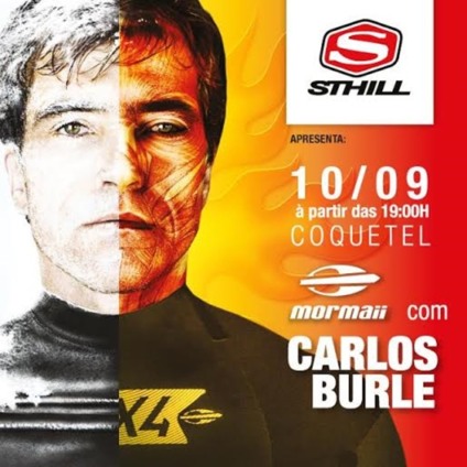 Carlos Burle é a atração do novo Espaço Mormaii em Santos
