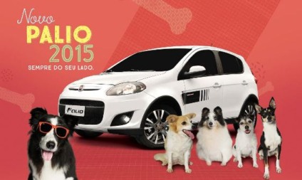 Novo Palio 2015 sai em defesa dos cães abandonados