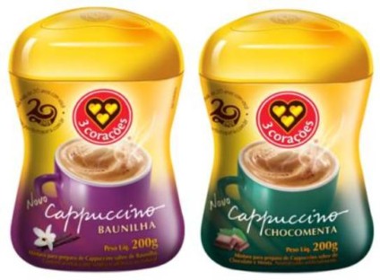 Consumidores escolhem sabor de Cappuccino 3 Corações