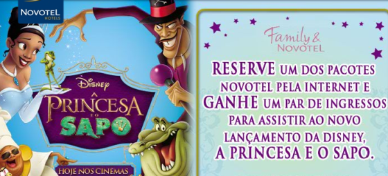 Novotel e Disney fazem promo em parceria