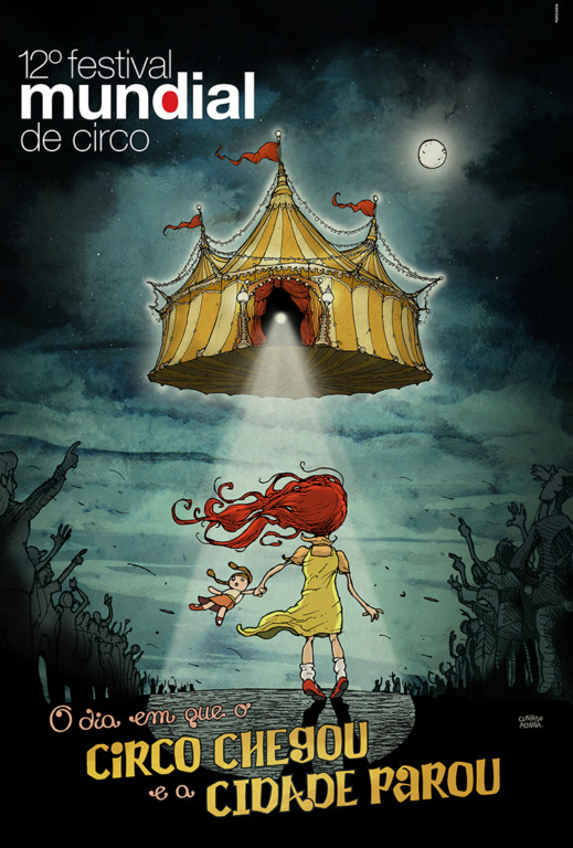 Popcorn cria identidade visual do Festival Mundial de Circo